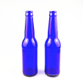 Wholesale 330ml 500 Ml Cobalt Blue Glass Beer Bottle with Crown Cap